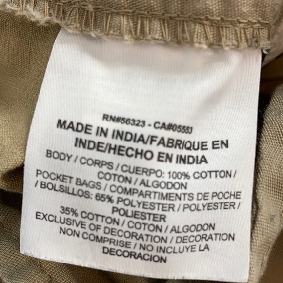 NIKE Men's Khaki Cargo Shorts Medium 30x10 - Picture 5 of 6